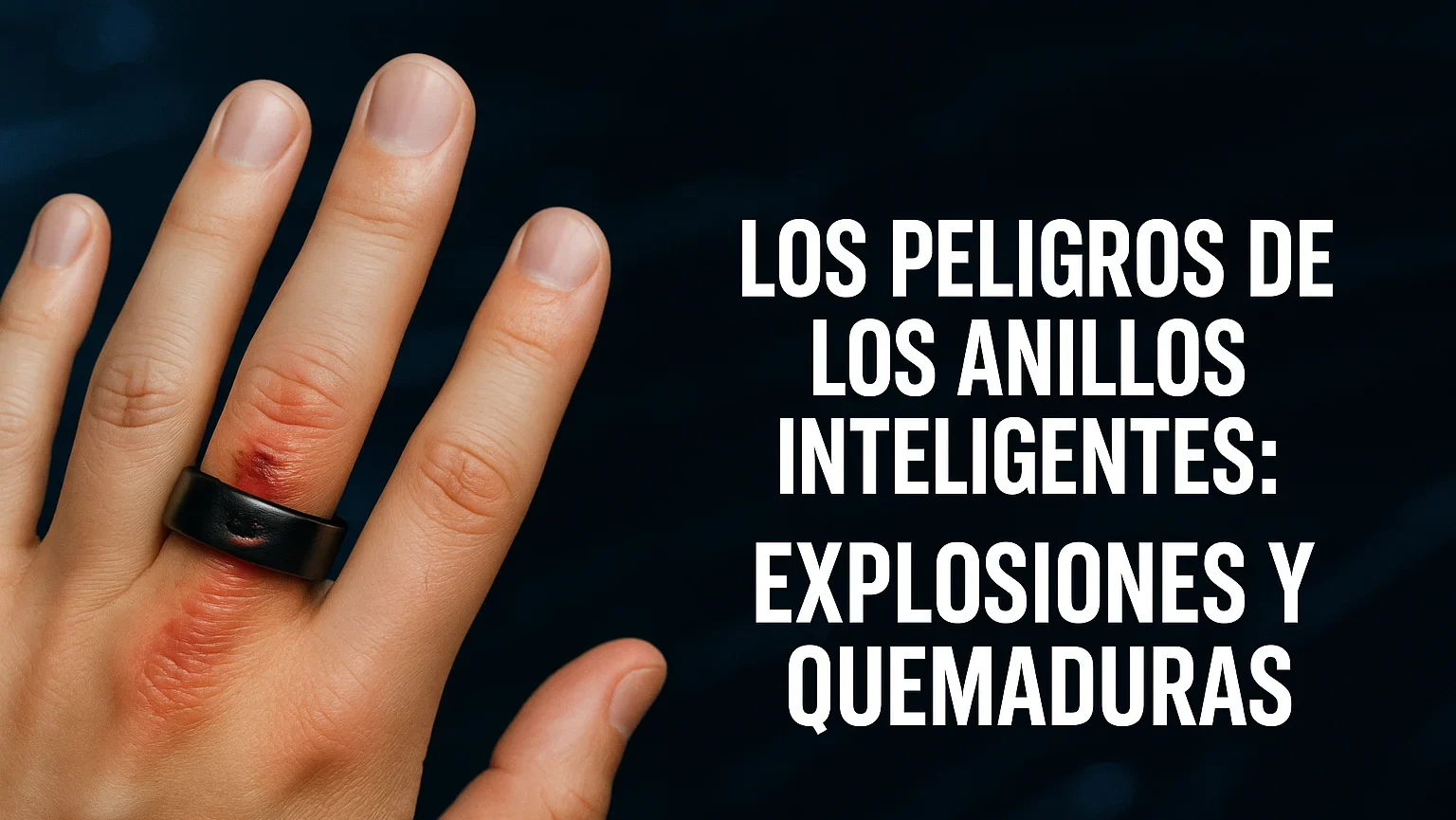 Anillos Inteligentes: Peligros de Explosión y Quemaduras [2025]